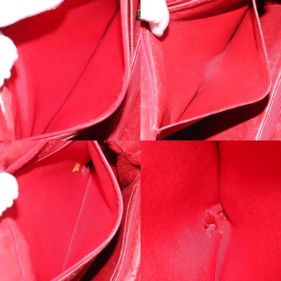 Chanel Tote Bag Suede Red CC - Picture 7 of 7